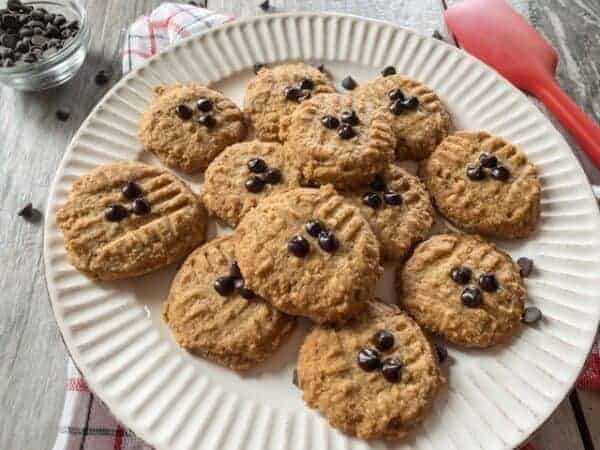 Keto Peanut Butter Chocolate Cookie