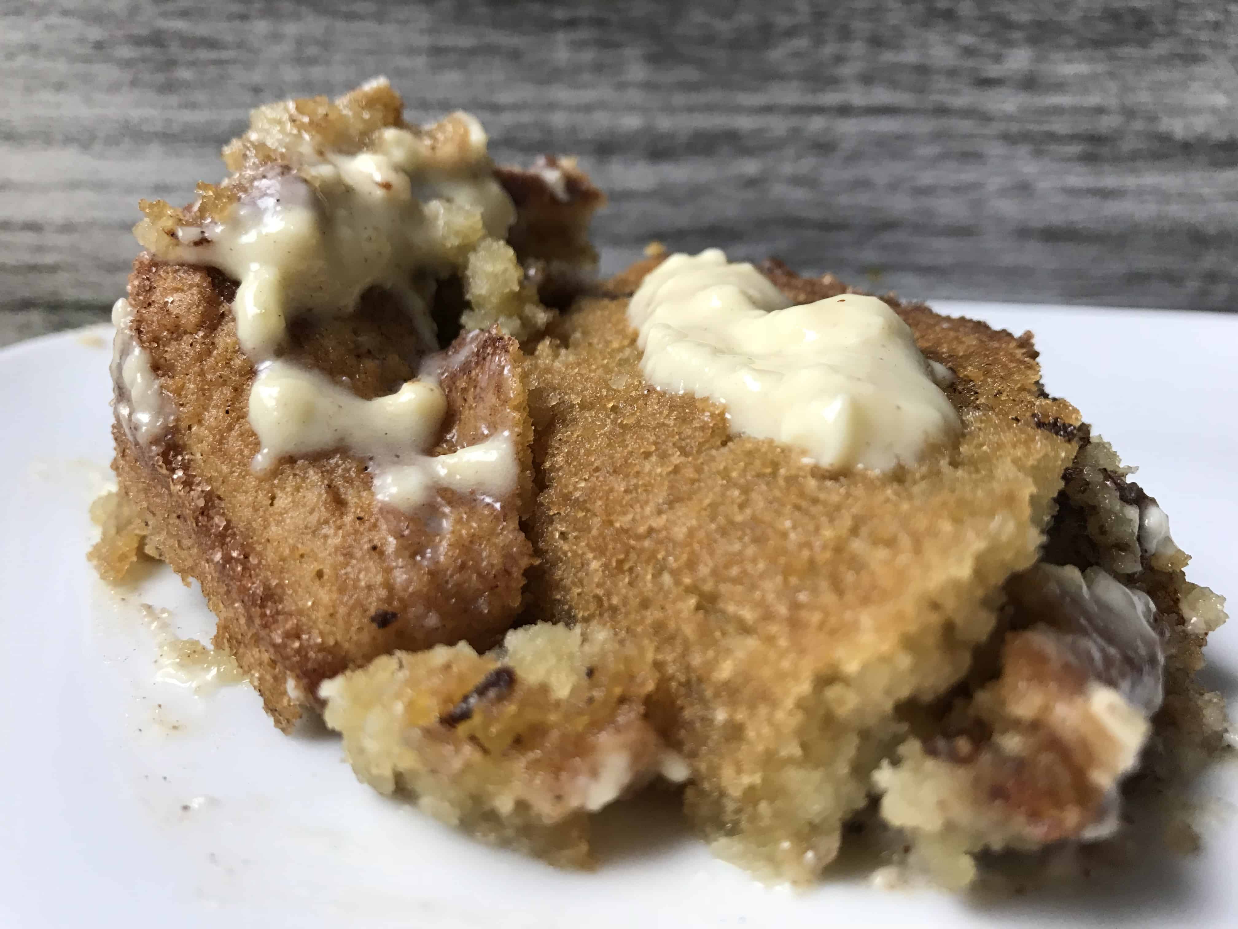Cinnamon & cream cheese coffee cake The Keto Option Keto The