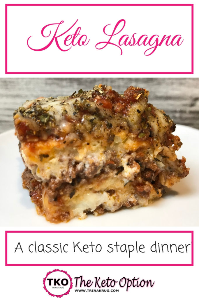keto lasagna