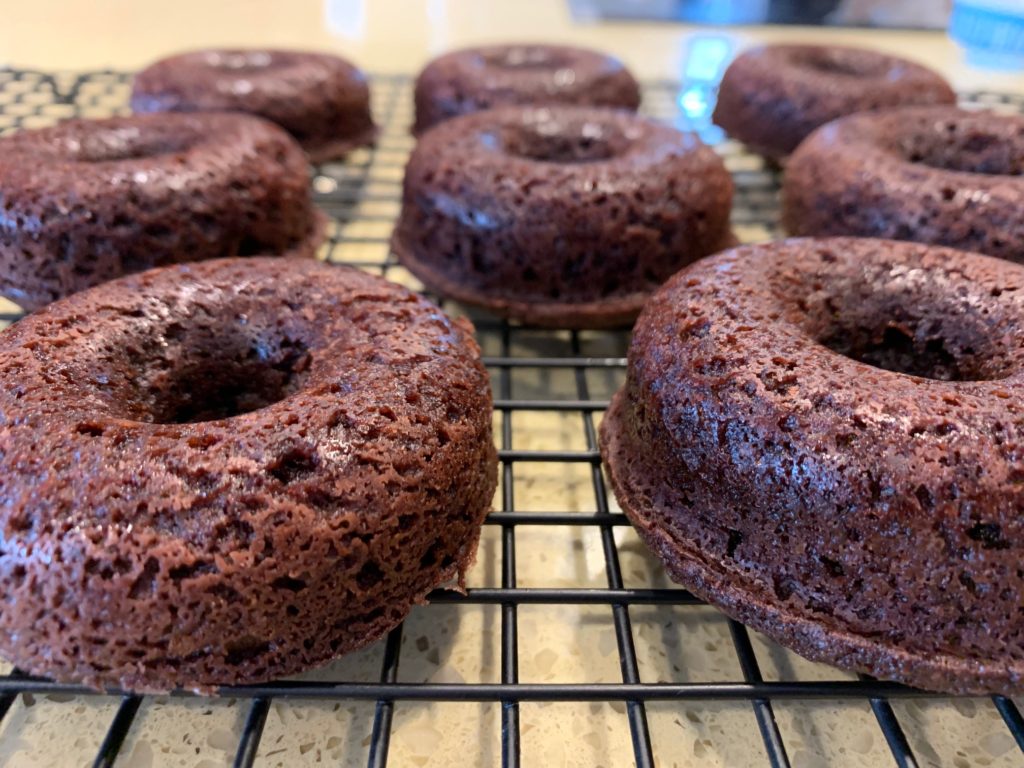 Keto Double Chocolate Donuts