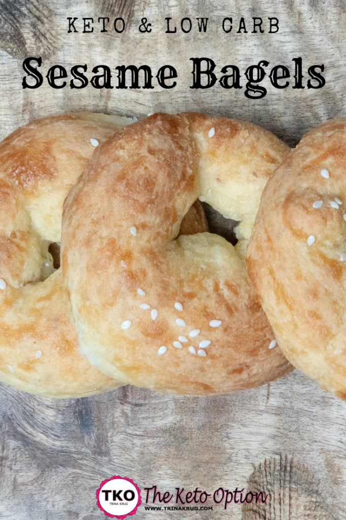 keto Sesame Bagels