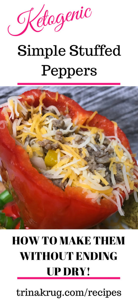 simple keto stuffed peppers