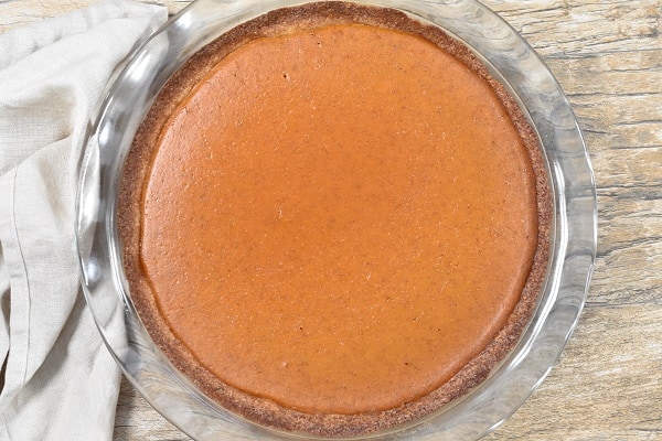 Keto pumpkin pie