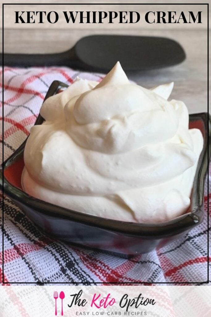 Keto Whipped Cream