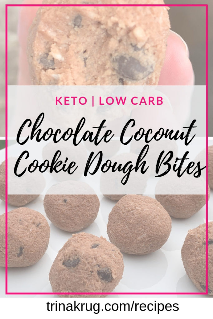 Keto Cookie Dough Bites