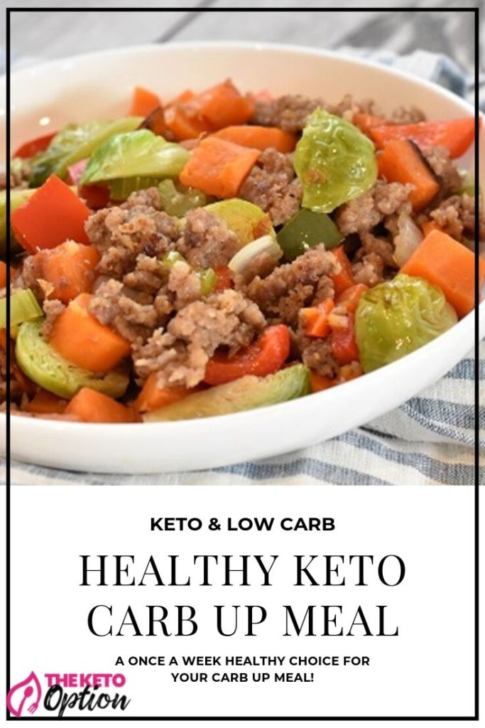 Healthy Keto Carb Up Meal - Trina Krug