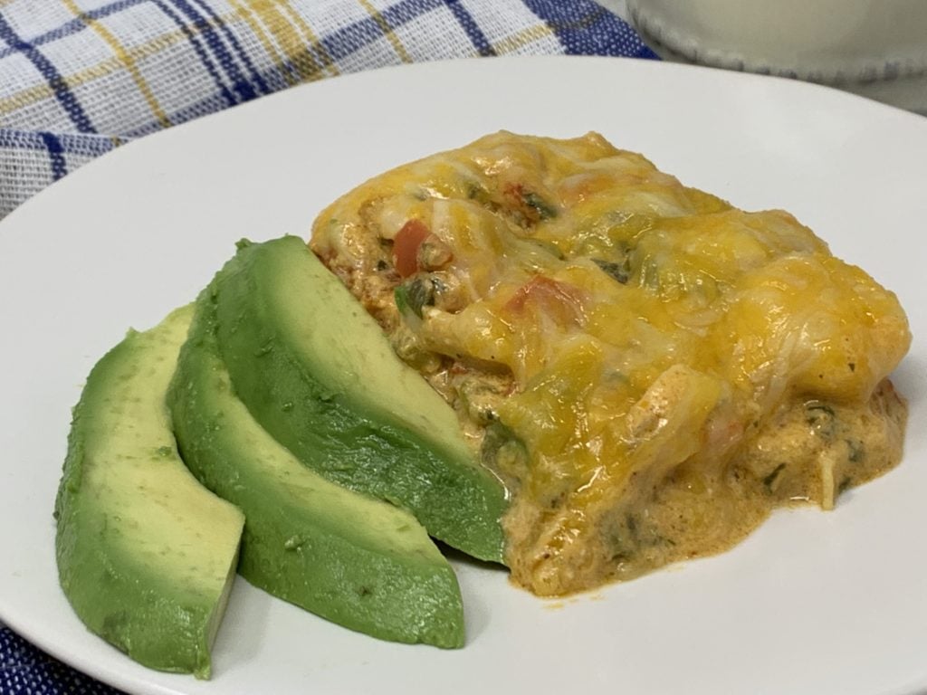 Keto Enchilada Casserole