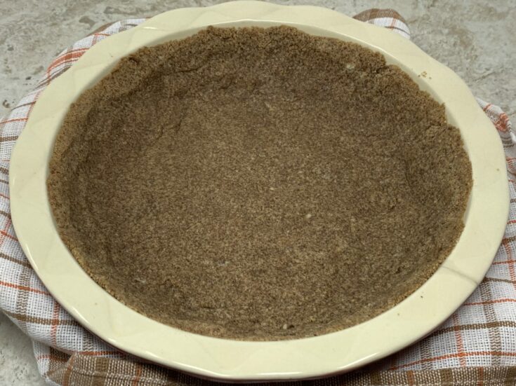 Keto Dairy-free Graham Cracker Pie Crust