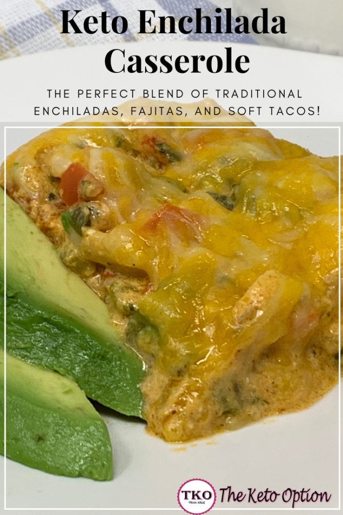 keto enchilada casserole