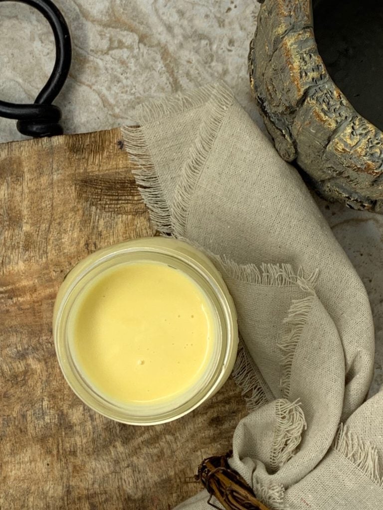 Keto Sweetened Condensed Milk