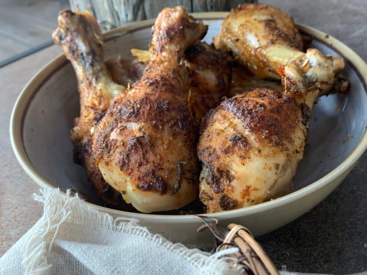 Keto Cajun Chicken Drumsticks