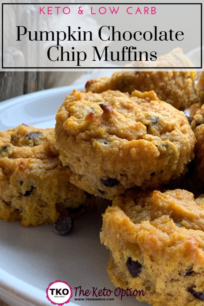 pumpkin chocolate chip muffins