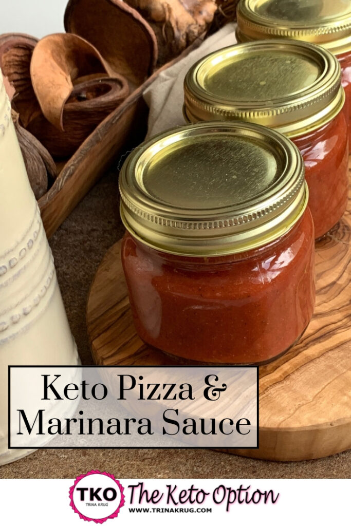 Keto Pizza & Marinara Sauce