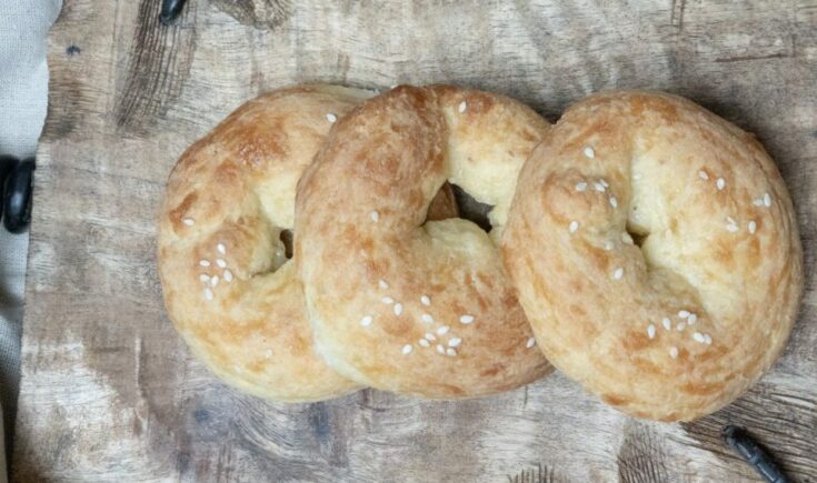 Keto Sesame Bagels