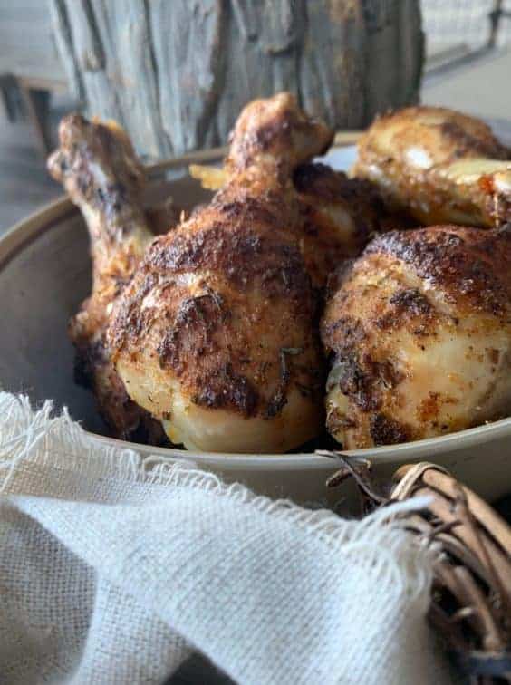 Keto Cajun Drumsticks