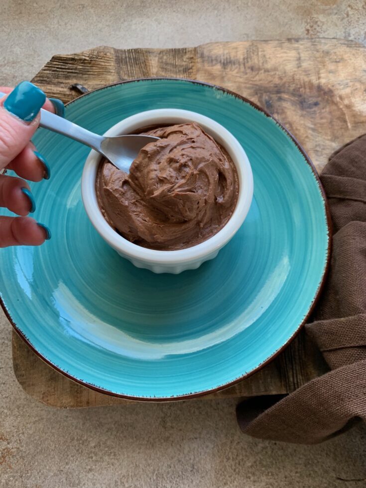 Keto Chocolate Avocado Mousse