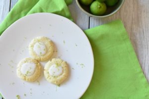 Keto Key Lime Sugar Cookies