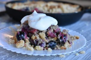 Mixed Berry Crumble