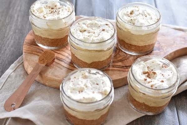 Pumpkin Pie Mousse Cups