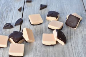 Low Carb Dark Chocolate Orange Frozen Treats