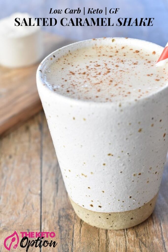 Keto Salted Caramel Shake