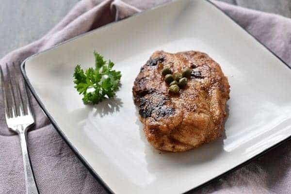 Gluten Free Chicken Piccata