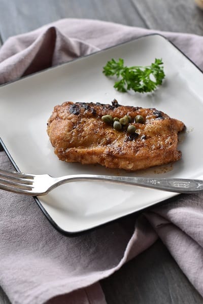 Gluten Free Chicken Piccata