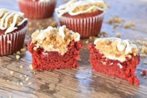 Keto Red Velvet Cupcakes