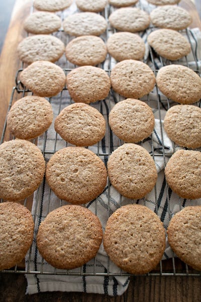 Low Carb Gluten Free Oatmeal Spice Cookies