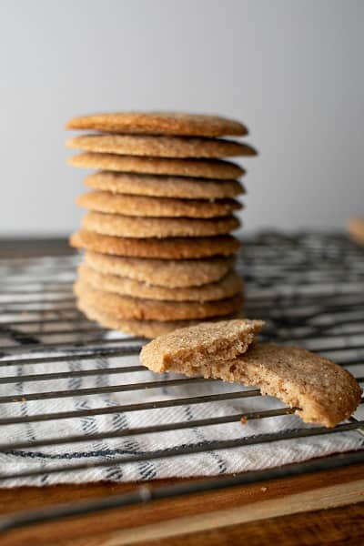 Low Carb Gluten Free Oatmeal Spice Cookies