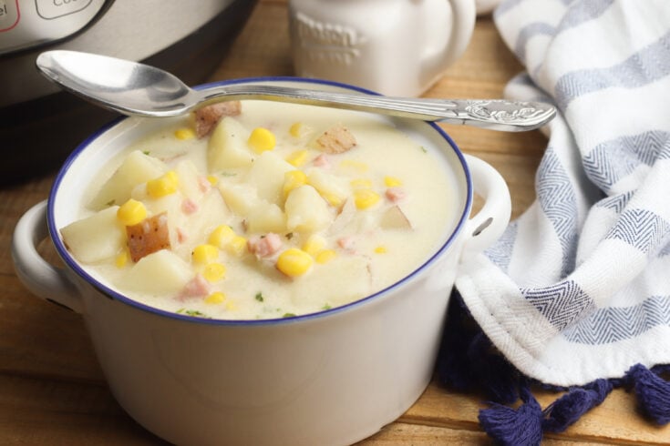 Gluten Free Instant Pot Ham Chowder