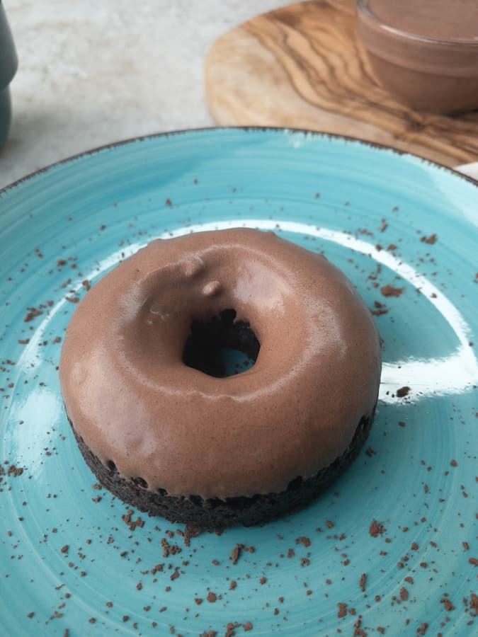 Keto Double Chocolate Donuts