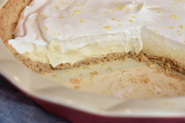 Gluten Free Lemon Cream Pie