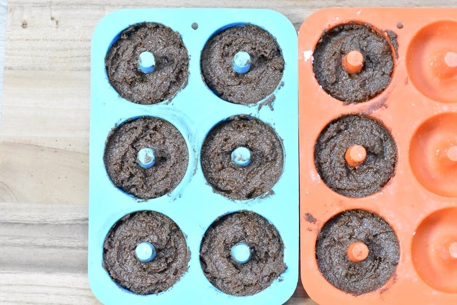 Keto Double Chocolate Donuts