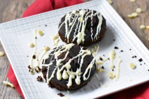 Chocolate Instant Pot Brownie With White Chocolate Chips