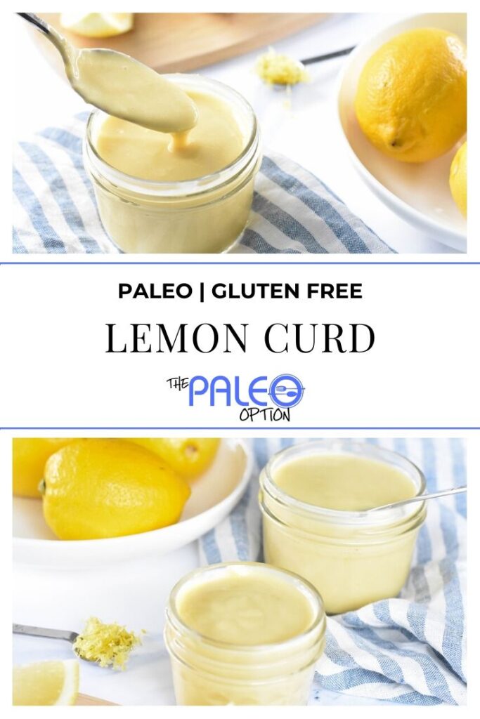Dairy Free Lemon Curd (Paleo)