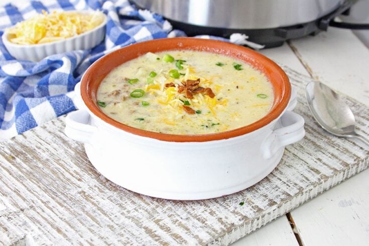 Keto Cheeseburger Soup