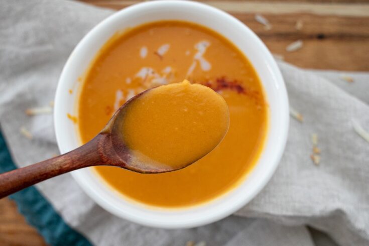 Instant Pot Paleo Vegan Sweet Potato Soup