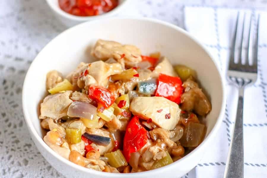 Keto Kung Pao Chicken