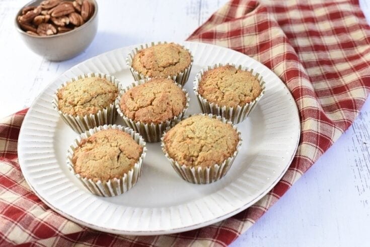 Paleo Maple Pecan Muffins