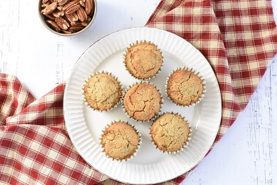 Paleo Maple Pecan Muffins