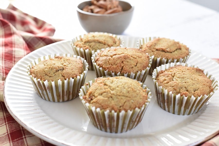 Paleo Maple Pecan Muffins