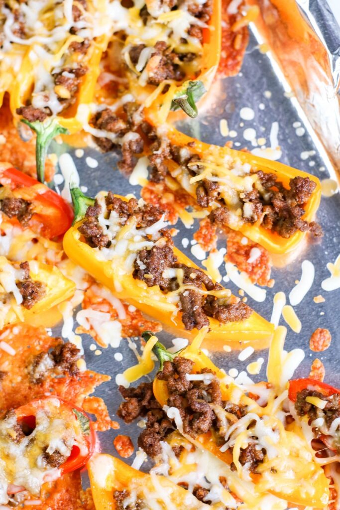 Mini Pepper Nachos