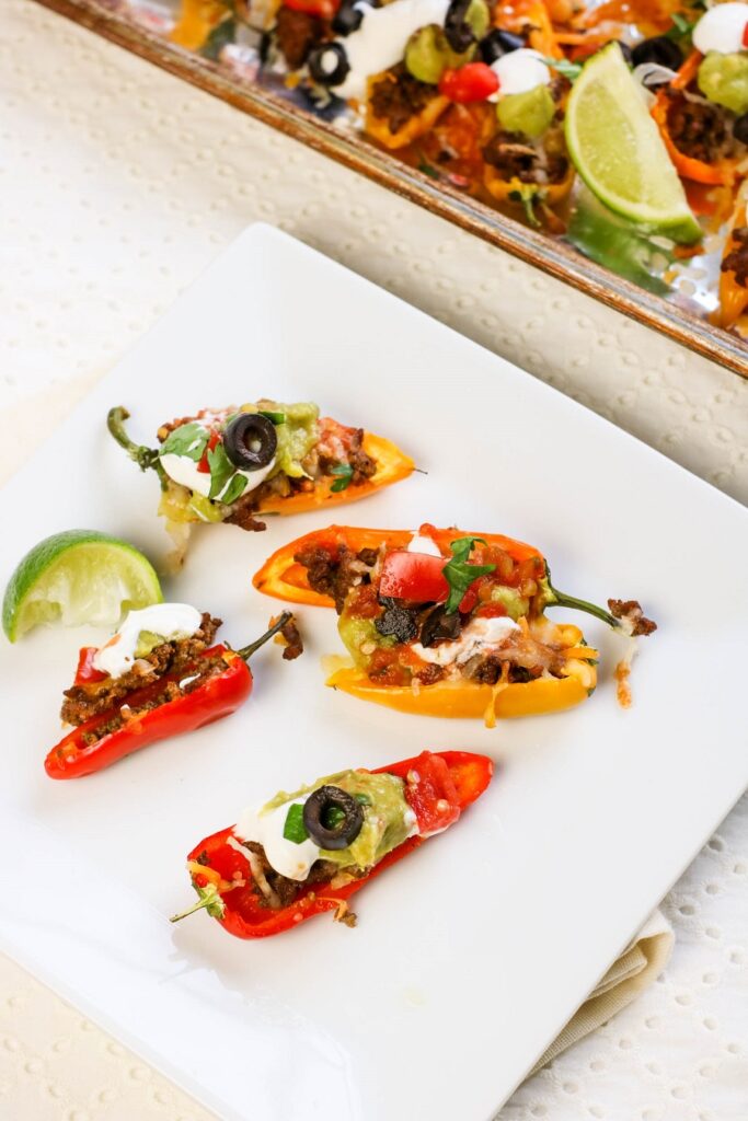 Mini Pepper Nachos