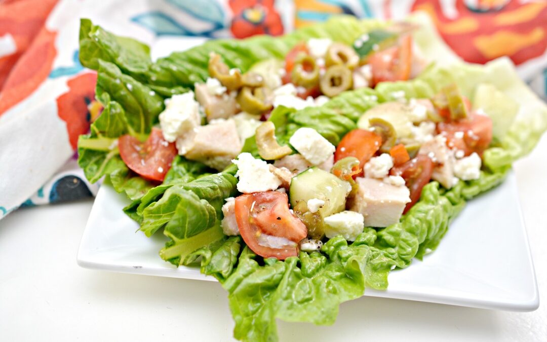 Greek Keto Lettuce Wraps