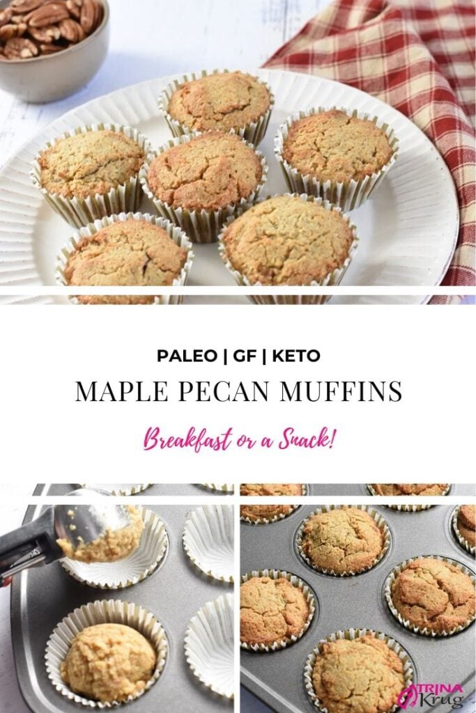 Paleo Maple Pecan Muffins