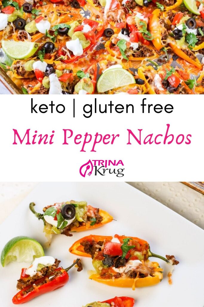 Keto Mini Pepper Nachos