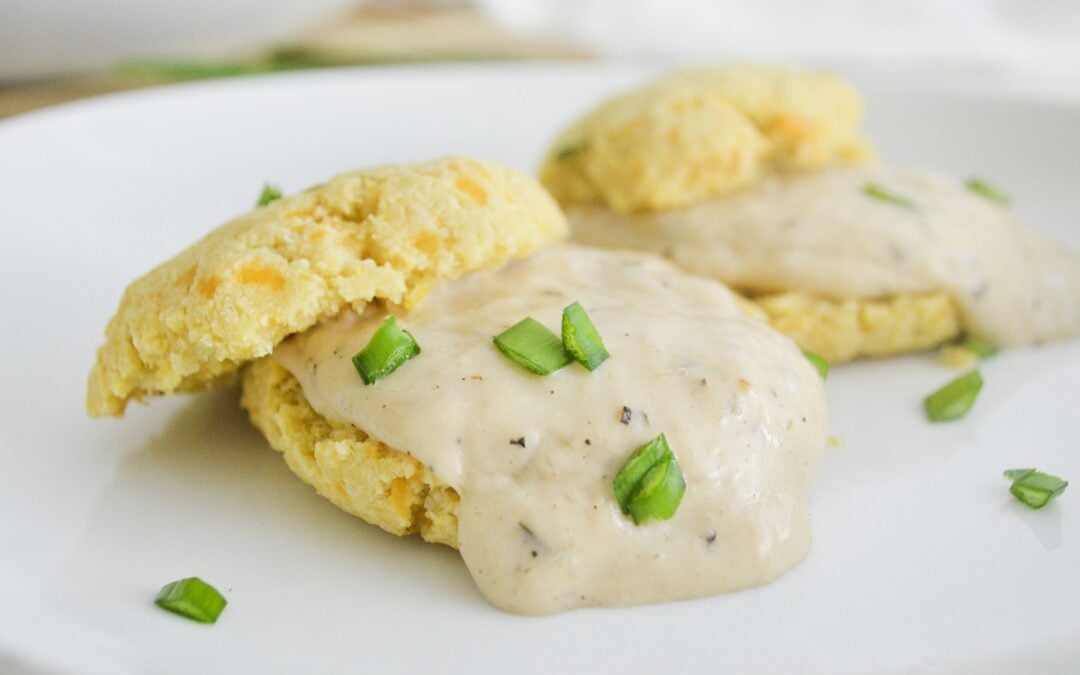 Keto Biscuits and Gravy
