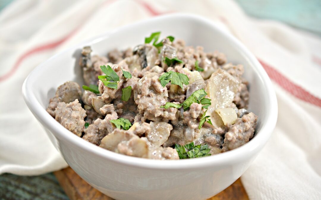 Keto Beef Stroganoff
