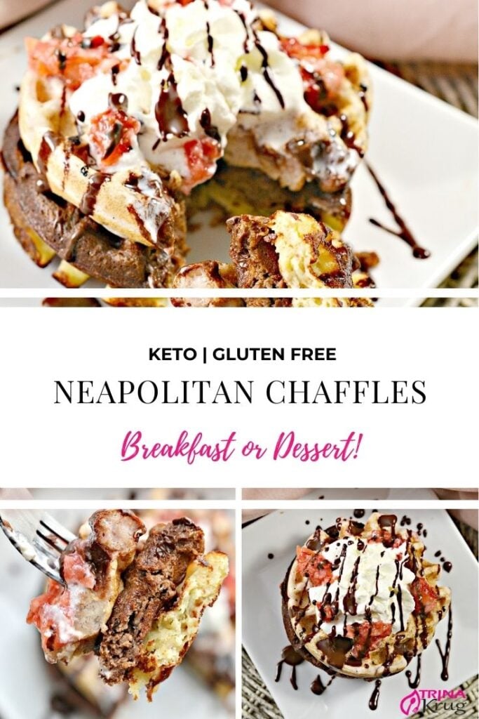 Neapolitan Chaffles
